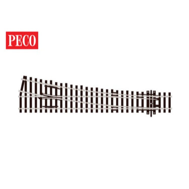 Peco SL95 HO/OO Code 100 Right Hand Medium Radius Turnout